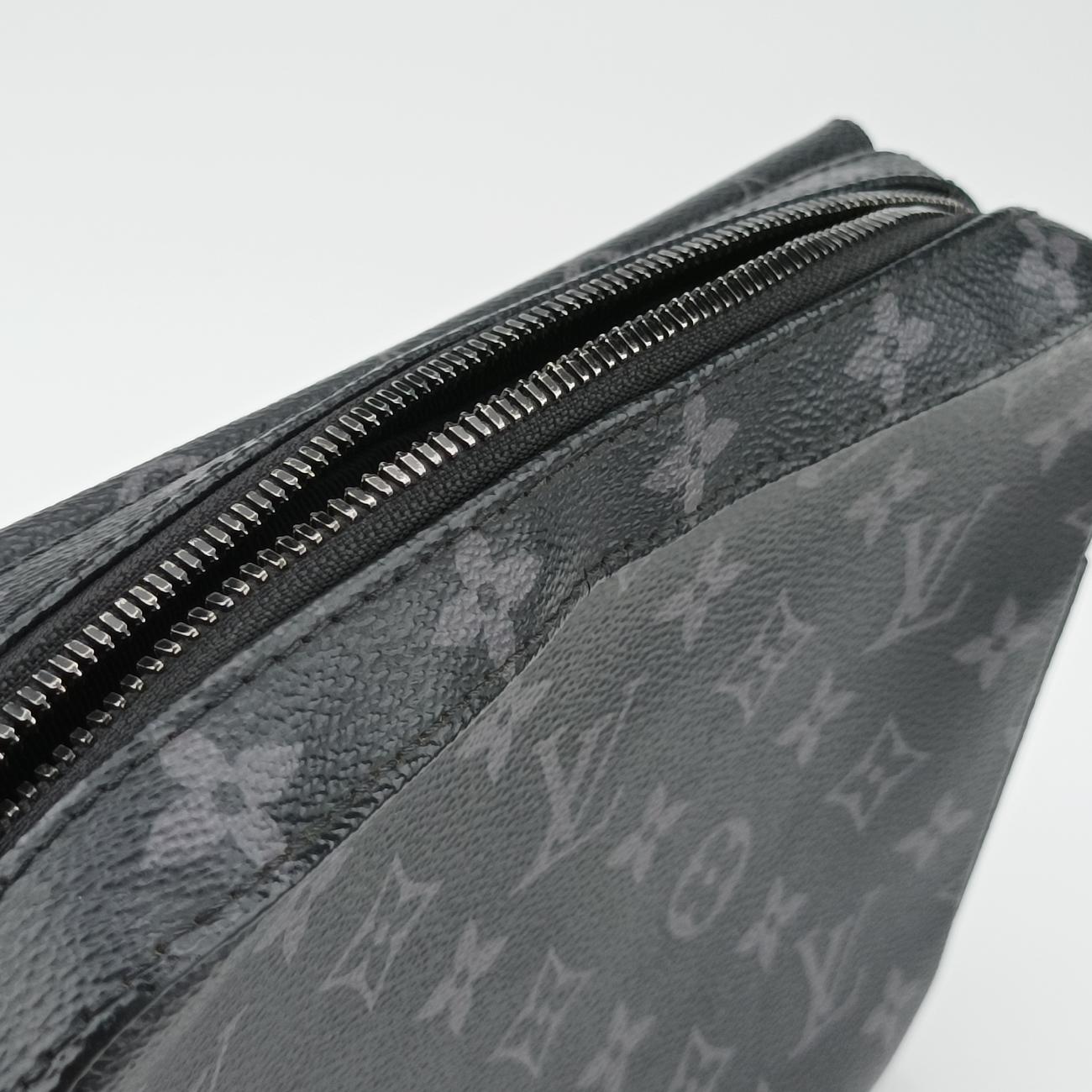 Steamer MessengerBLACKMonogram EclipseM45585ICチップスティーマー メッセンジャーブラックモノグラム エクリプスM45585ICチップ