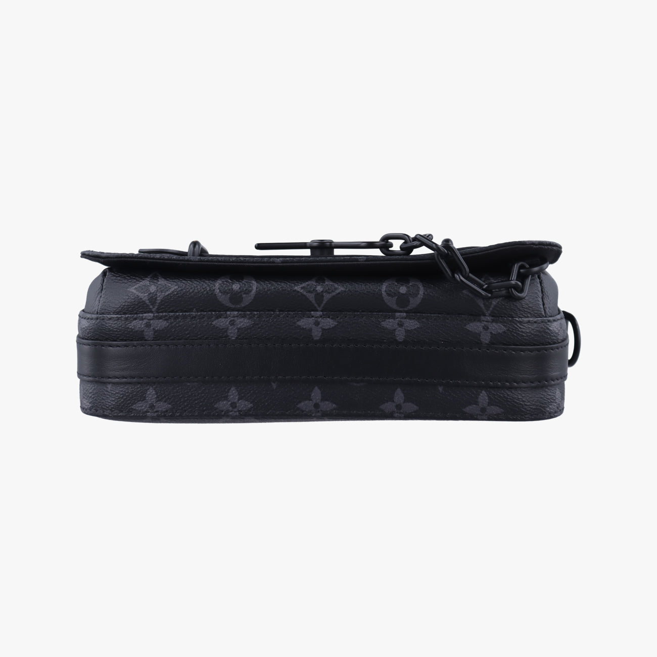 Steamer MessengerBLACKMonogram EclipseM45585ICチップスティーマー メッセンジャーブラックモノグラム エクリプスM45585ICチップ