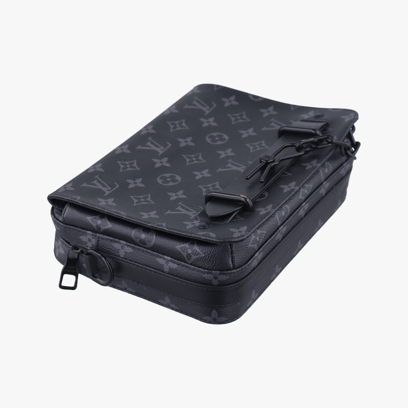 Steamer MessengerBLACKMonogram EclipseM45585ICチップスティーマー メッセンジャーブラックモノグラム エクリプスM45585ICチップ