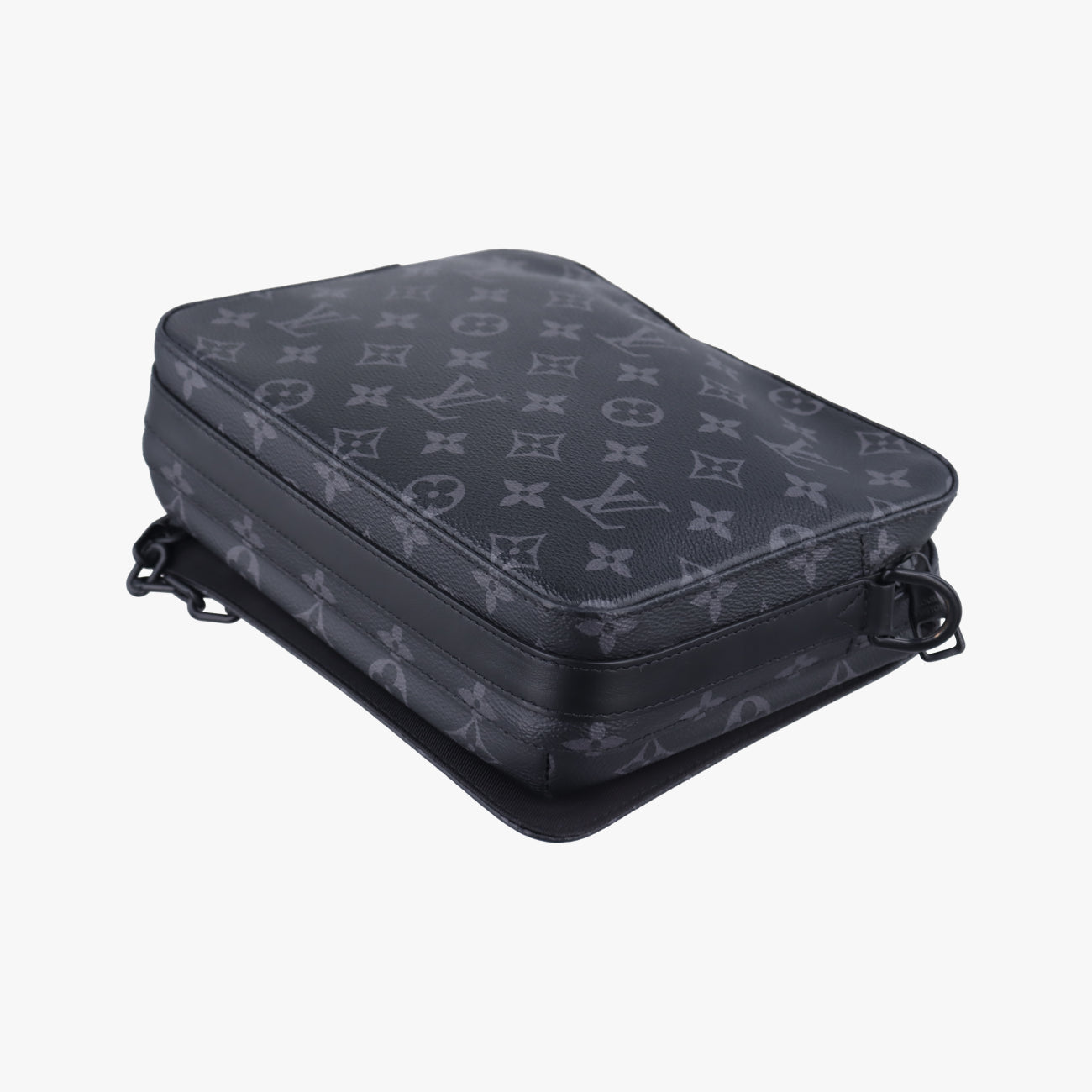 Steamer MessengerBLACKMonogram EclipseM45585ICチップスティーマー メッセンジャーブラックモノグラム エクリプスM45585ICチップ
