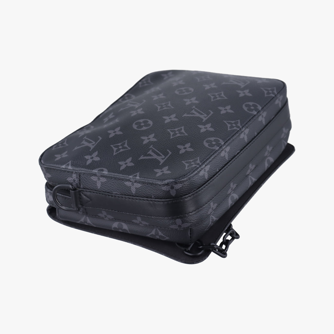 Steamer MessengerBLACKMonogram EclipseM45585ICチップスティーマー メッセンジャーブラックモノグラム エクリプスM45585ICチップ