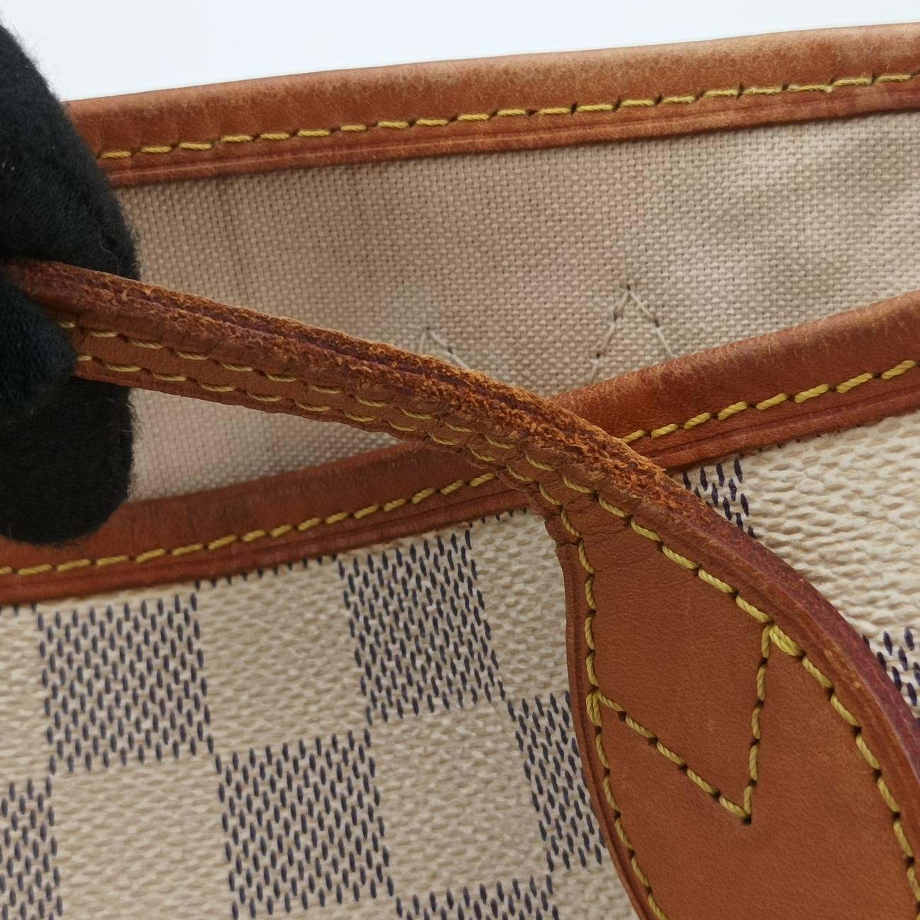 NEVERFULL MMAzurDamier CanvasN51107CA 0150ネヴァーフルMMアズールダミエキャンバスN51107CA 0150