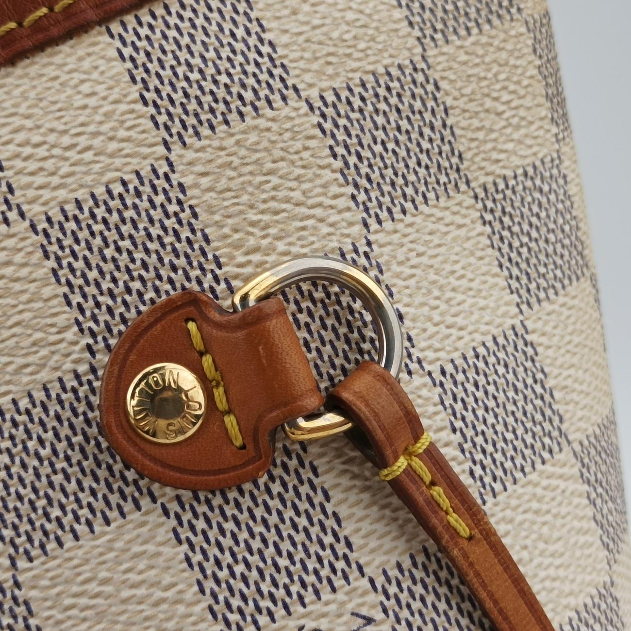 NEVERFULL MMAzurDamier CanvasN51107CA 0150ネヴァーフルMMアズールダミエキャンバスN51107CA 0150