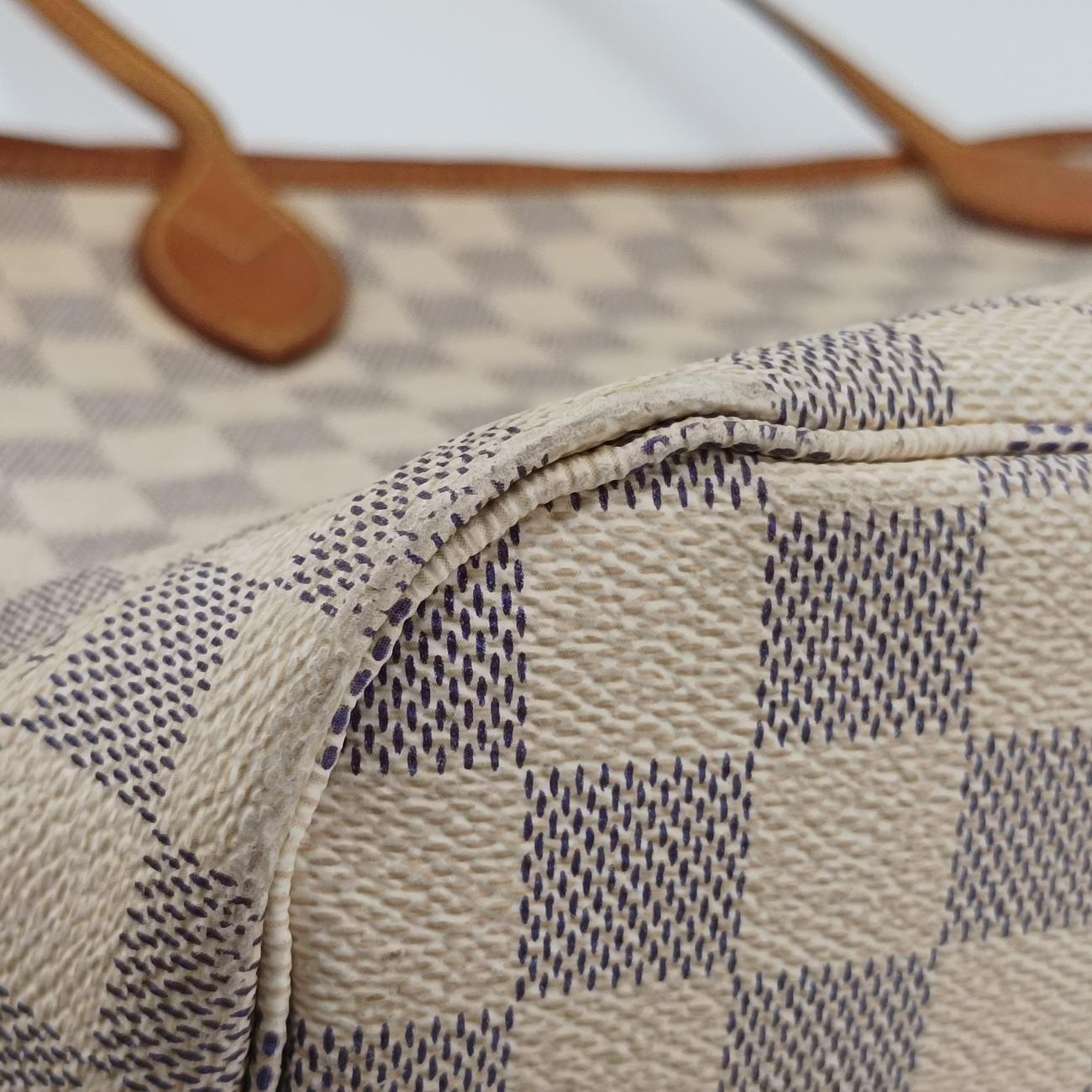 NEVERFULL MMAzurDamier CanvasN51107CA 0150ネヴァーフルMMアズールダミエキャンバスN51107CA 0150