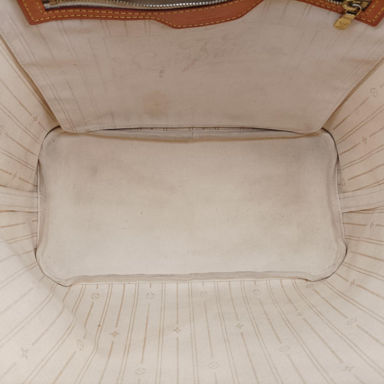 NEVERFULL MMAzurDamier CanvasN51107CA 0150ネヴァーフルMMアズールダミエキャンバスN51107CA 0150