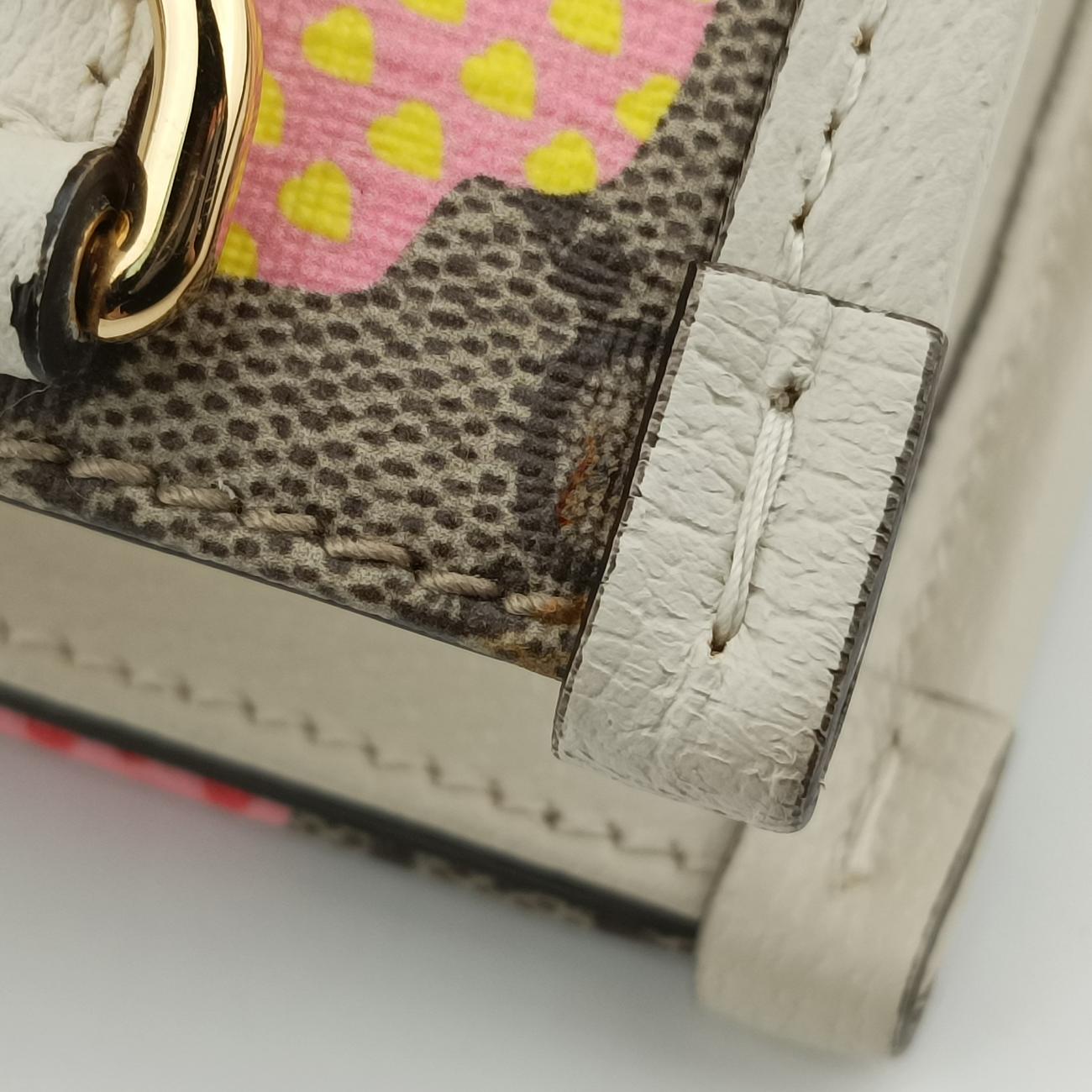 GG Tote ShopperBeige x White x MulticolorPVC coated canvas659980E035693976GG トート ショッパーベージュｘホワイト×マルチカラーPVCコーティングキャンバス659980E035693976