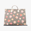 GG Tote ShopperBeige x White x MulticolorPVC coated canvas659980E035693976GG トート ショッパーベージュｘホワイト×マルチカラーPVCコーティングキャンバス659980E035693976