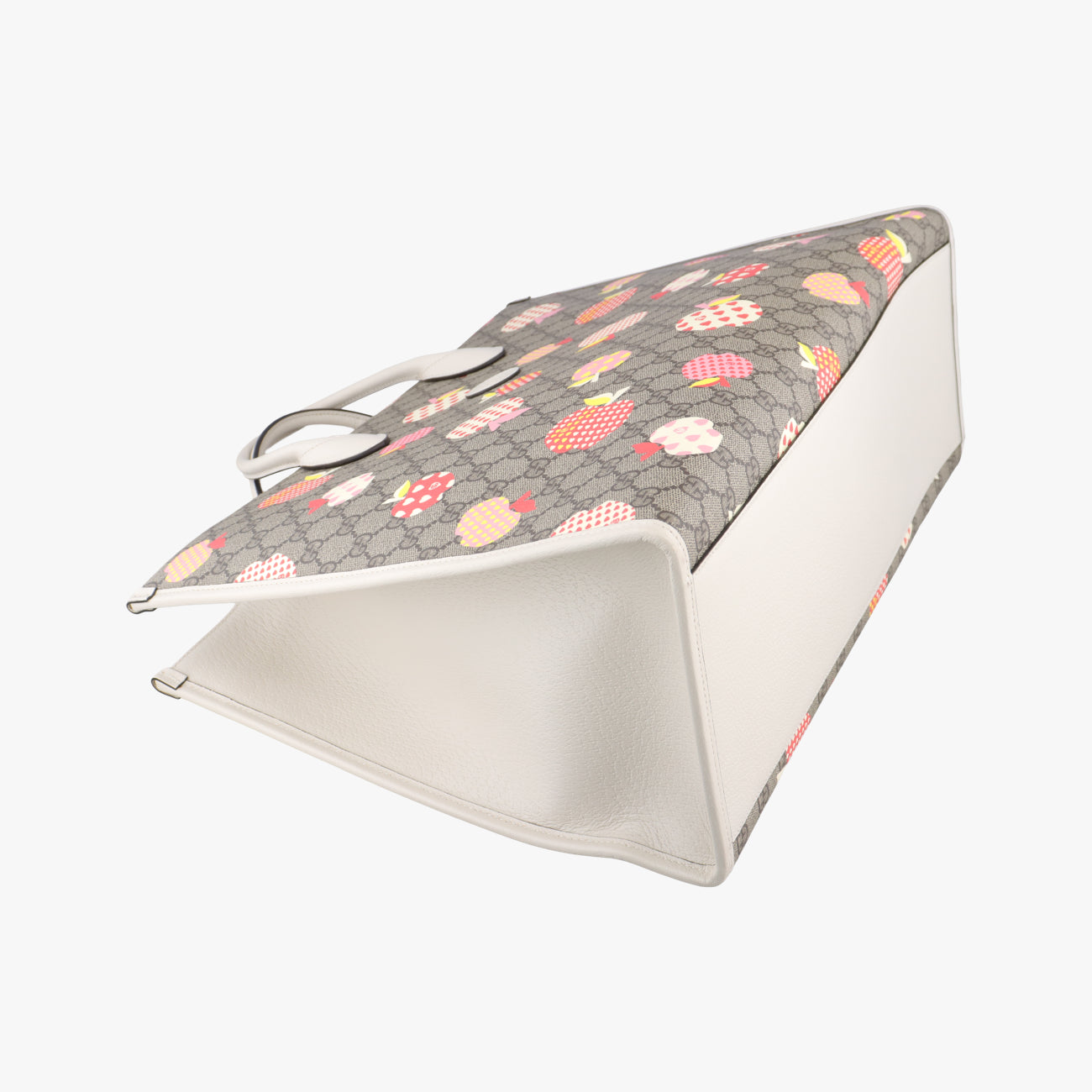GG Tote ShopperBeige x White x MulticolorPVC coated canvas659980E035693976GG トート ショッパーベージュｘホワイト×マルチカラーPVCコーティングキャンバス659980E035693976
