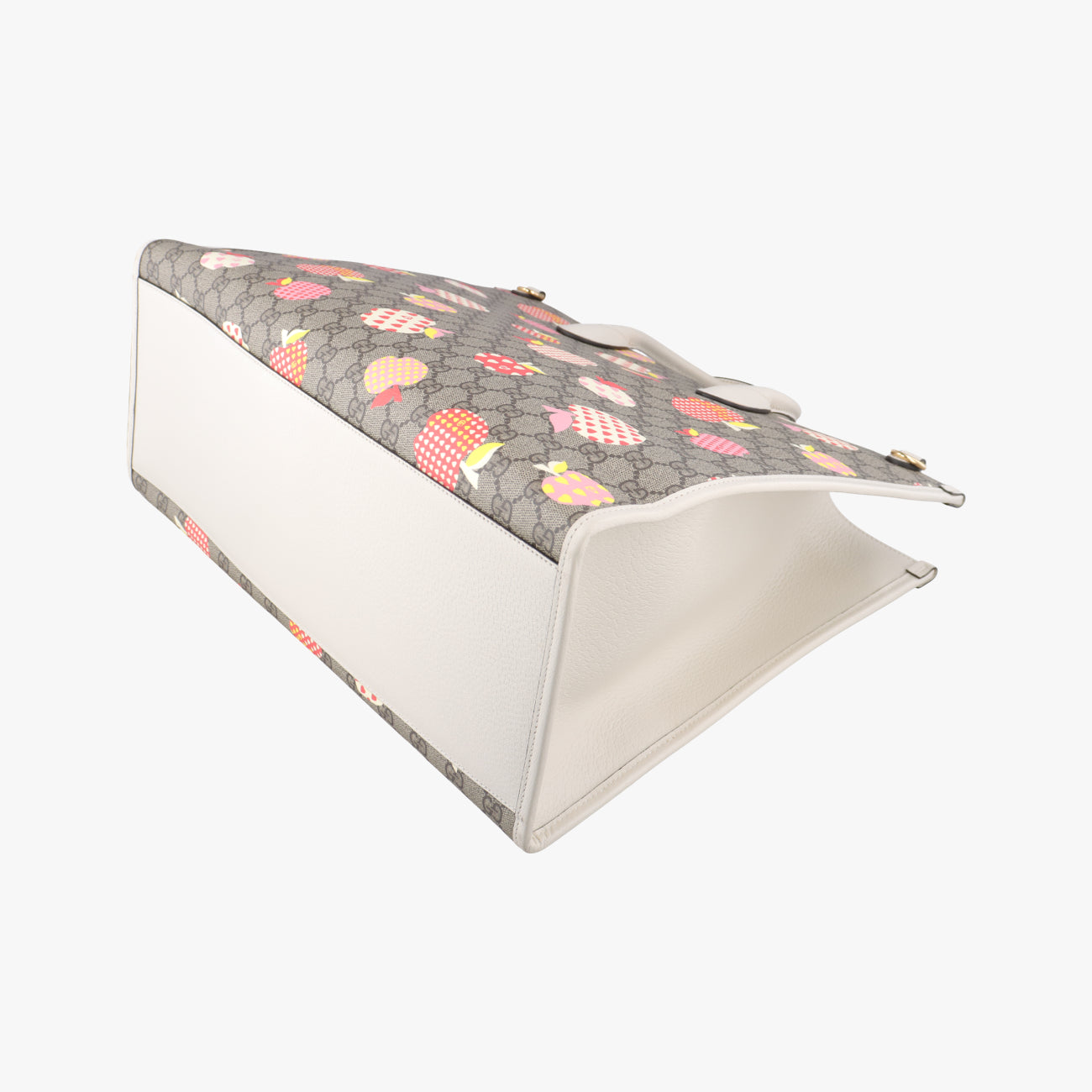 GG Tote ShopperBeige x White x MulticolorPVC coated canvas659980E035693976GG トート ショッパーベージュｘホワイト×マルチカラーPVCコーティングキャンバス659980E035693976