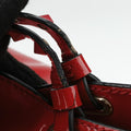 RockstudRedPatentLot number unknownロックスタッズレッドパテント製番不明