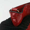 RockstudRedPatentLot number unknownロックスタッズレッドパテント製番不明