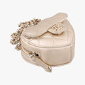 Matelasse Heart Arm Coin PurseGoldenlambskinAP278332050483ハート アーム マトラッセゴールドラムスキンAP278332050483