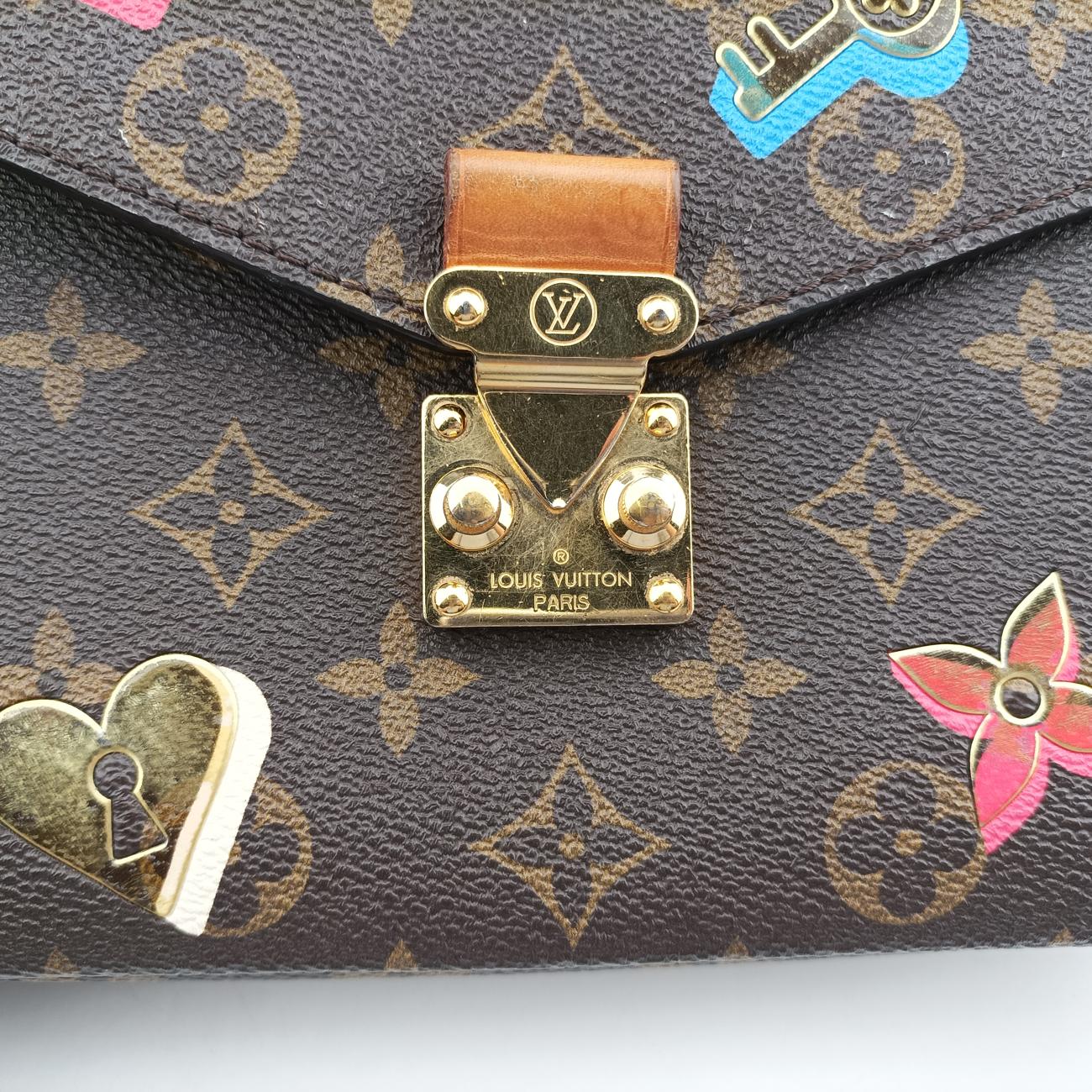 Pochette Metis MMBrown x MulticolorMonogram CanvasM44360ICチップポシェットメティスMMモノグラム/ブラウン系×マルチカラーモノグラムキャンバスM44360ICチップ