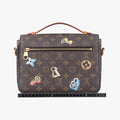 Pochette Metis MMBrown x MulticolorMonogram CanvasM44360ICチップポシェットメティスMMモノグラム/ブラウン系×マルチカラーモノグラムキャンバスM44360ICチップ