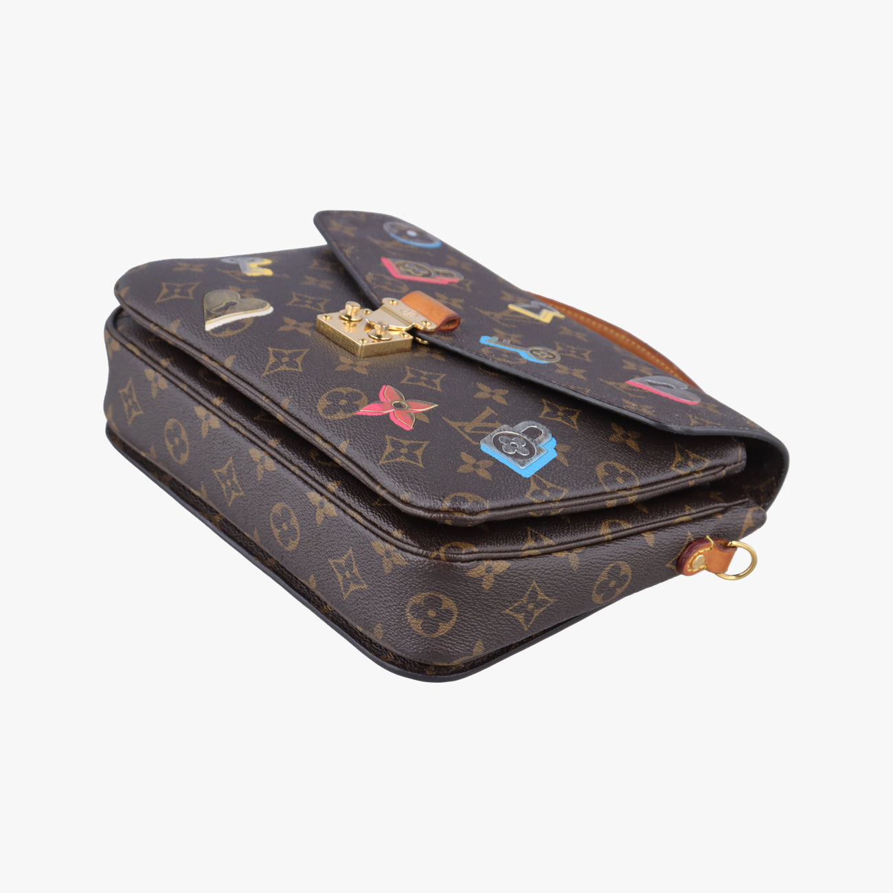 Pochette Metis MMBrown x MulticolorMonogram CanvasM44360ICチップポシェットメティスMMモノグラム/ブラウン系×マルチカラーモノグラムキャンバスM44360ICチップ