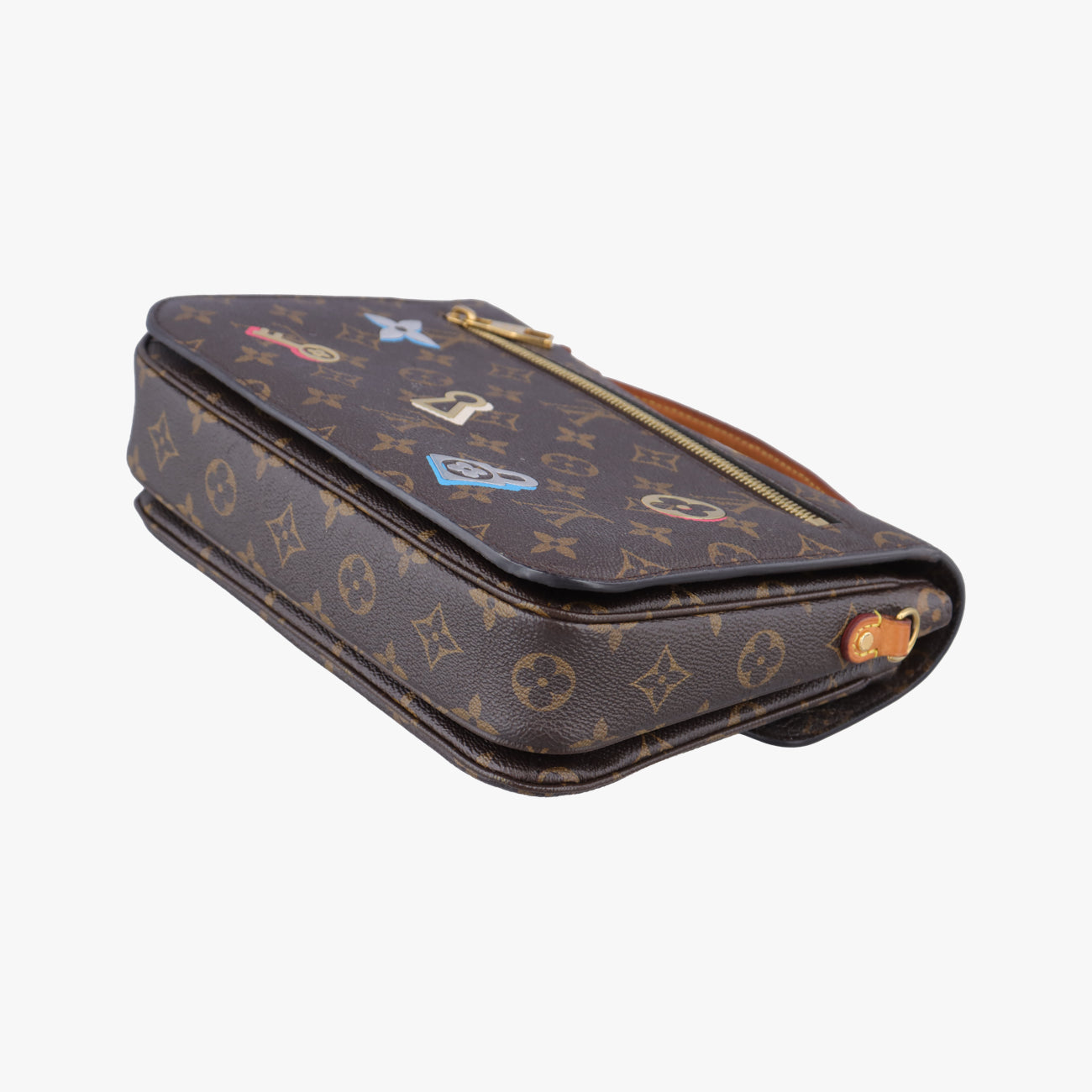 Pochette Metis MMBrown x MulticolorMonogram CanvasM44360ICチップポシェットメティスMMモノグラム/ブラウン系×マルチカラーモノグラムキャンバスM44360ICチップ
