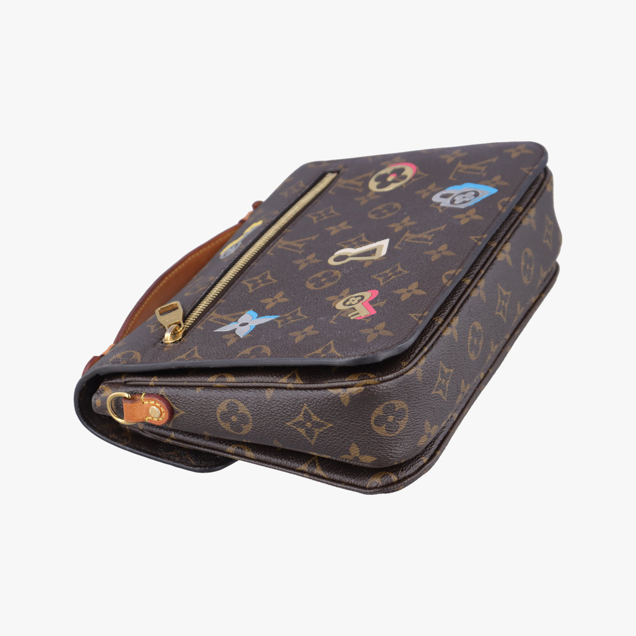 Pochette Metis MMBrown x MulticolorMonogram CanvasM44360ICチップポシェットメティスMMモノグラム/ブラウン系×マルチカラーモノグラムキャンバスM44360ICチップ