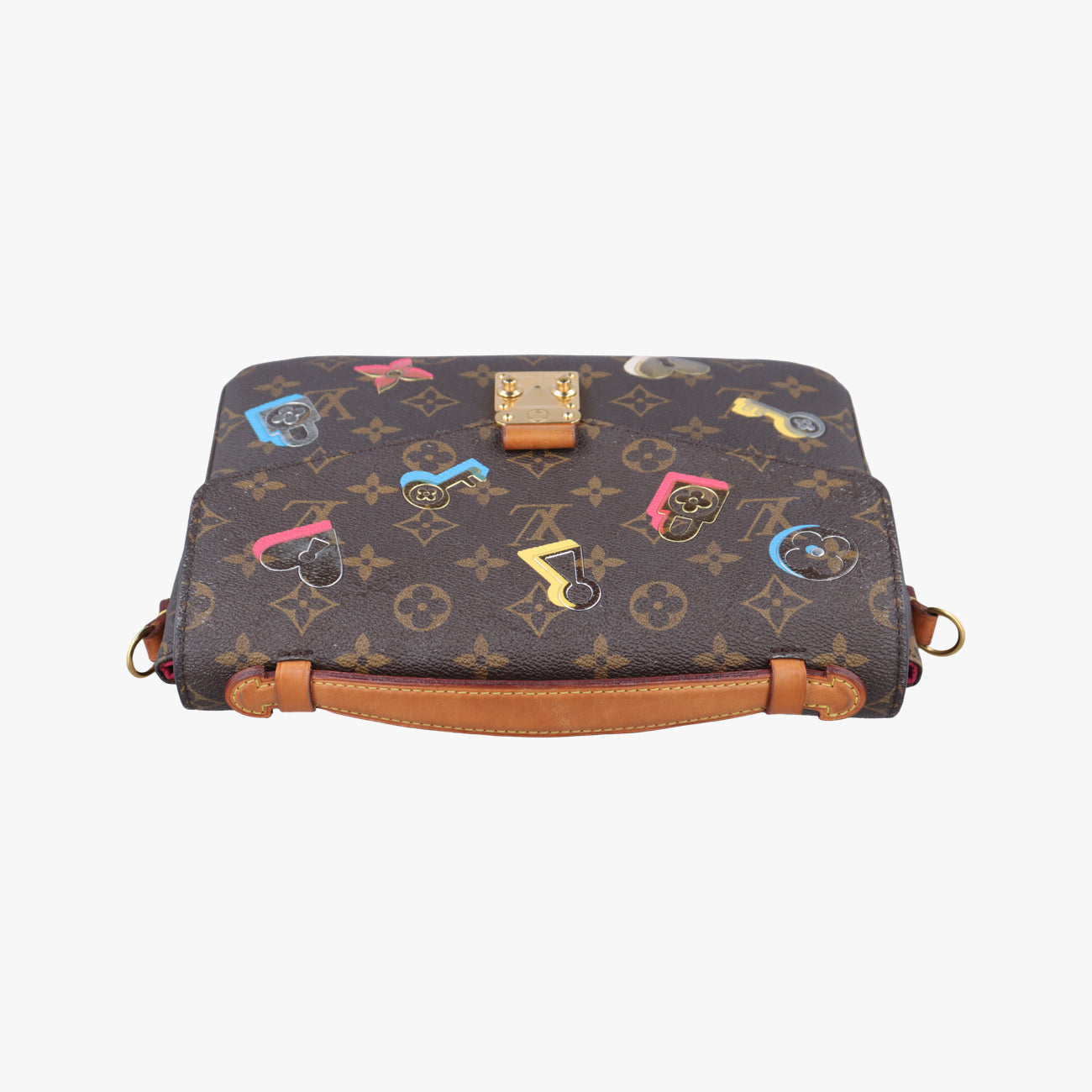 Pochette Metis MMBrown x MulticolorMonogram CanvasM44360ICチップポシェットメティスMMモノグラム/ブラウン系×マルチカラーモノグラムキャンバスM44360ICチップ