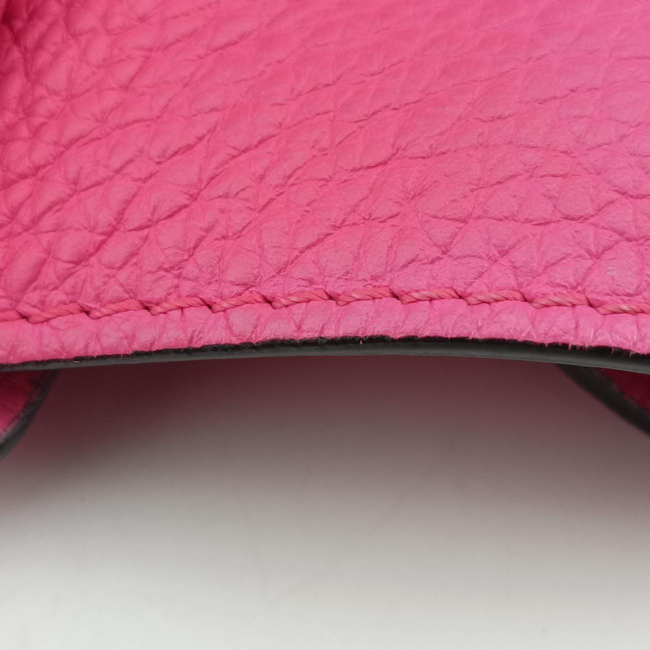 Luggage Micro shopperpinkleatherS-ZP-1121ラゲージマイクロショッパーピンクレザーS-ZP-1121