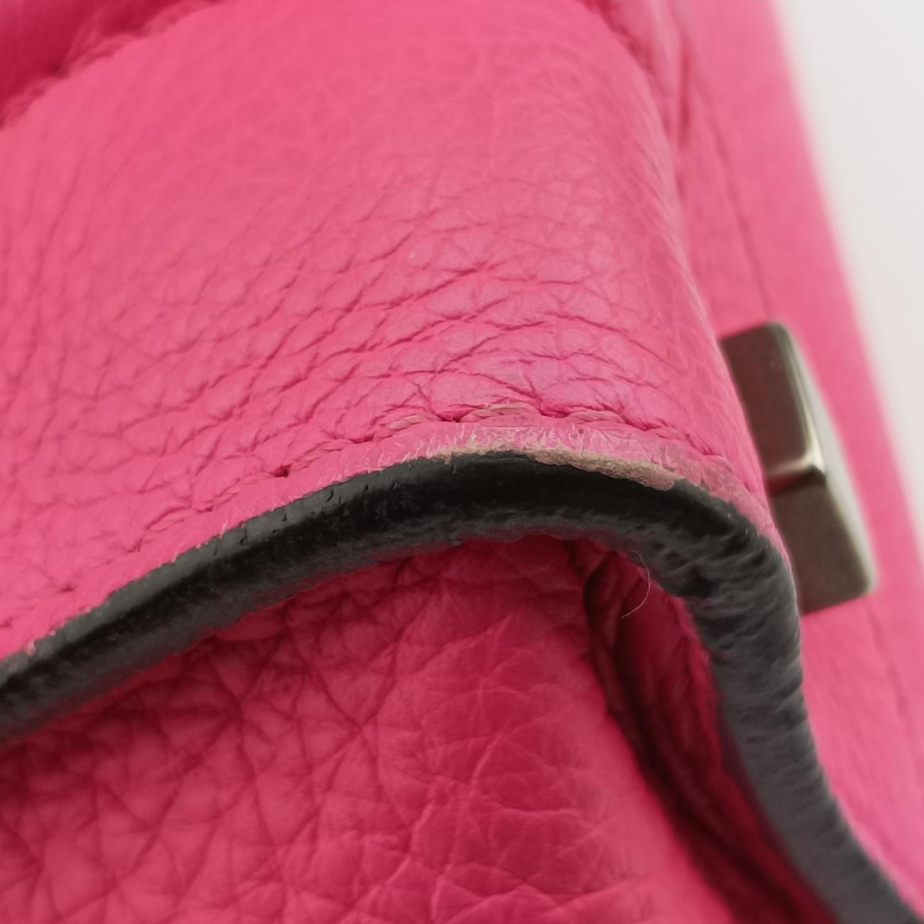 Luggage Micro shopperpinkleatherS-ZP-1121ラゲージマイクロショッパーピンクレザーS-ZP-1121