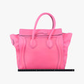 Luggage Micro shopperpinkleatherS-ZP-1121ラゲージマイクロショッパーピンクレザーS-ZP-1121