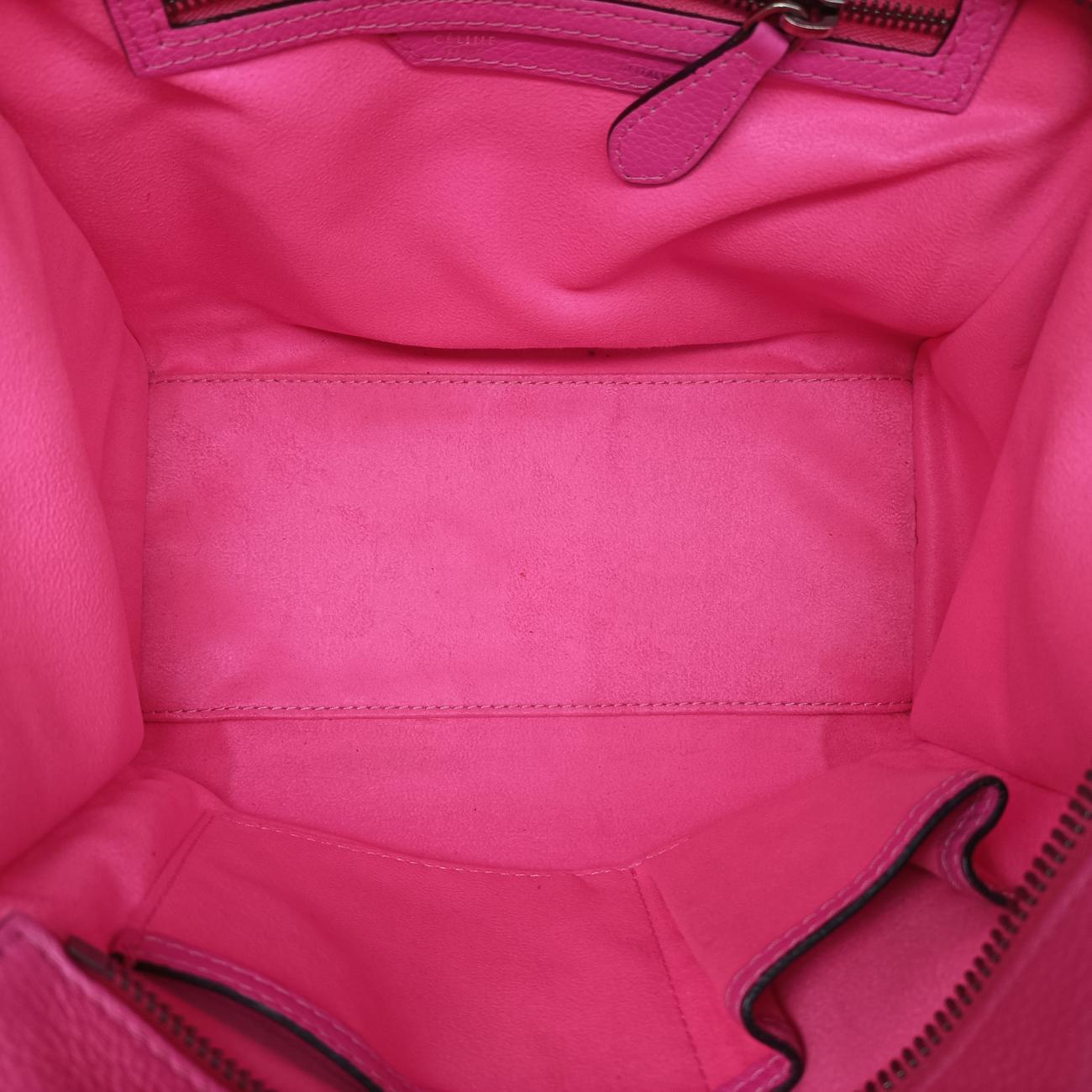 Luggage Micro shopperpinkleatherS-ZP-1121ラゲージマイクロショッパーピンクレザーS-ZP-1121
