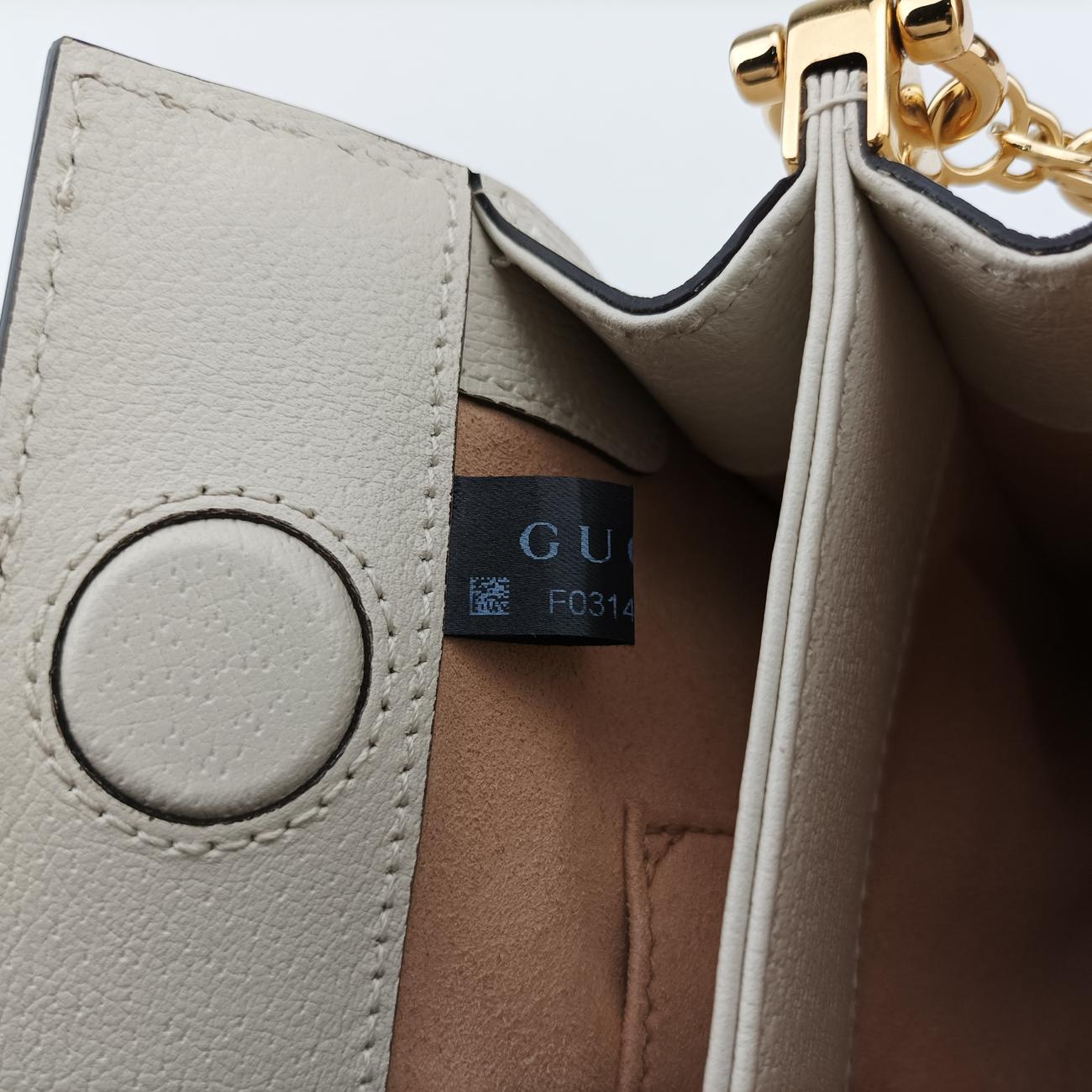 OphidiaBeige x white x multicolorPVC coated canvas×Leather503877F031492794オフィディアベージュ×ホワイト×マルチカラーPVCコーティングキャンバス×レザー503877F031492794