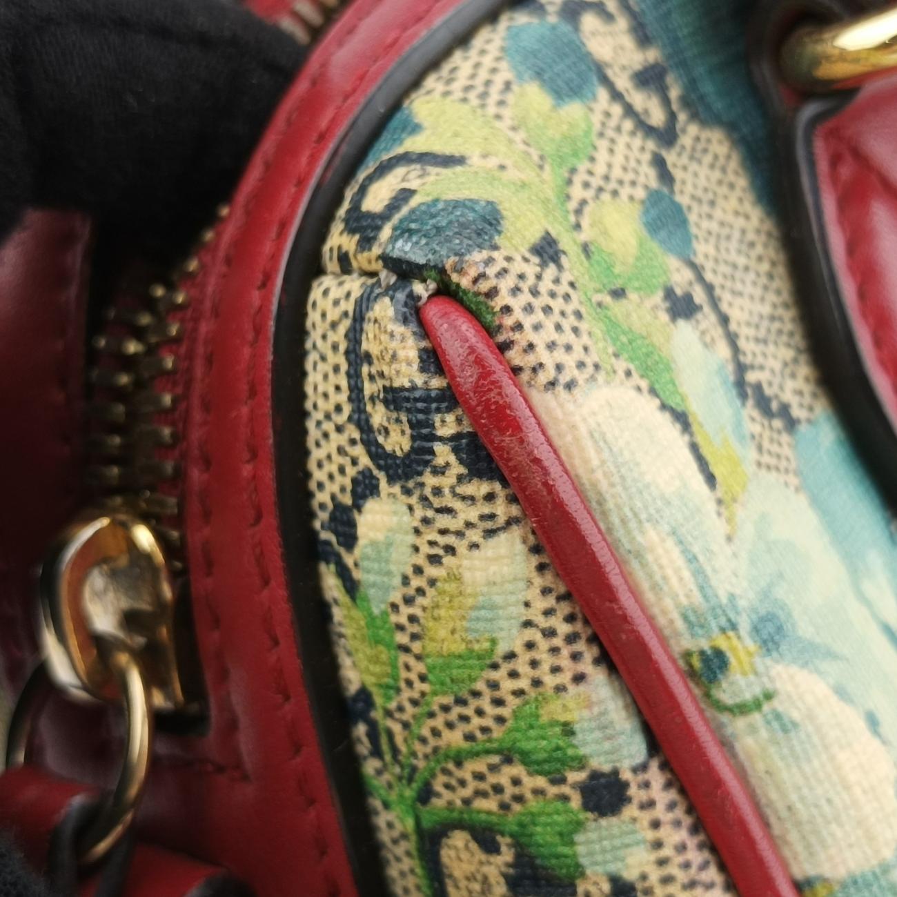 GG Bloomsbeige×multicolorPVC coated canvas546312E027754836GGブルームスベージュ×マルチカラーPVCコーティングキャンバス546312E027754836