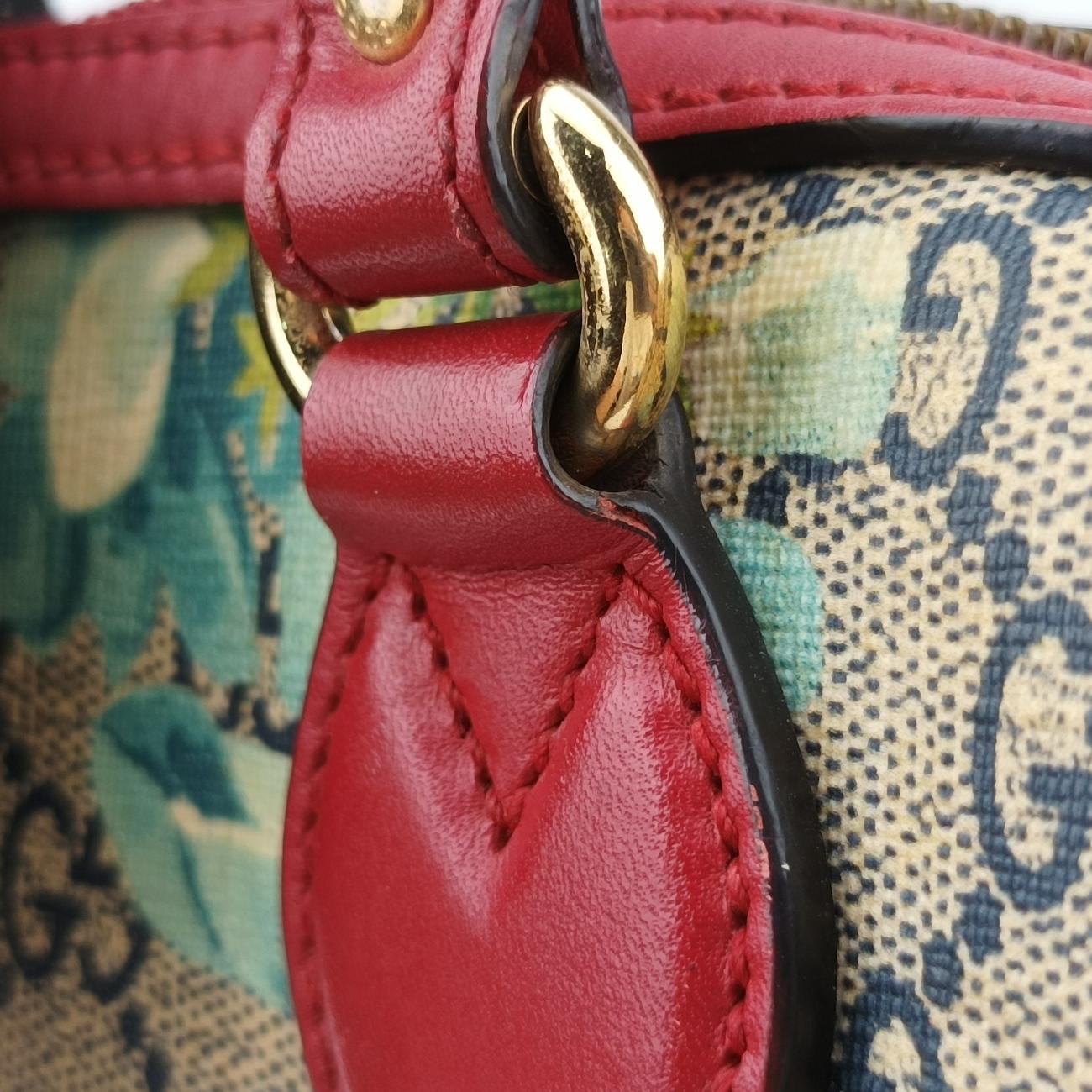 GG Bloomsbeige×multicolorPVC coated canvas546312E027754836GGブルームスベージュ×マルチカラーPVCコーティングキャンバス546312E027754836
