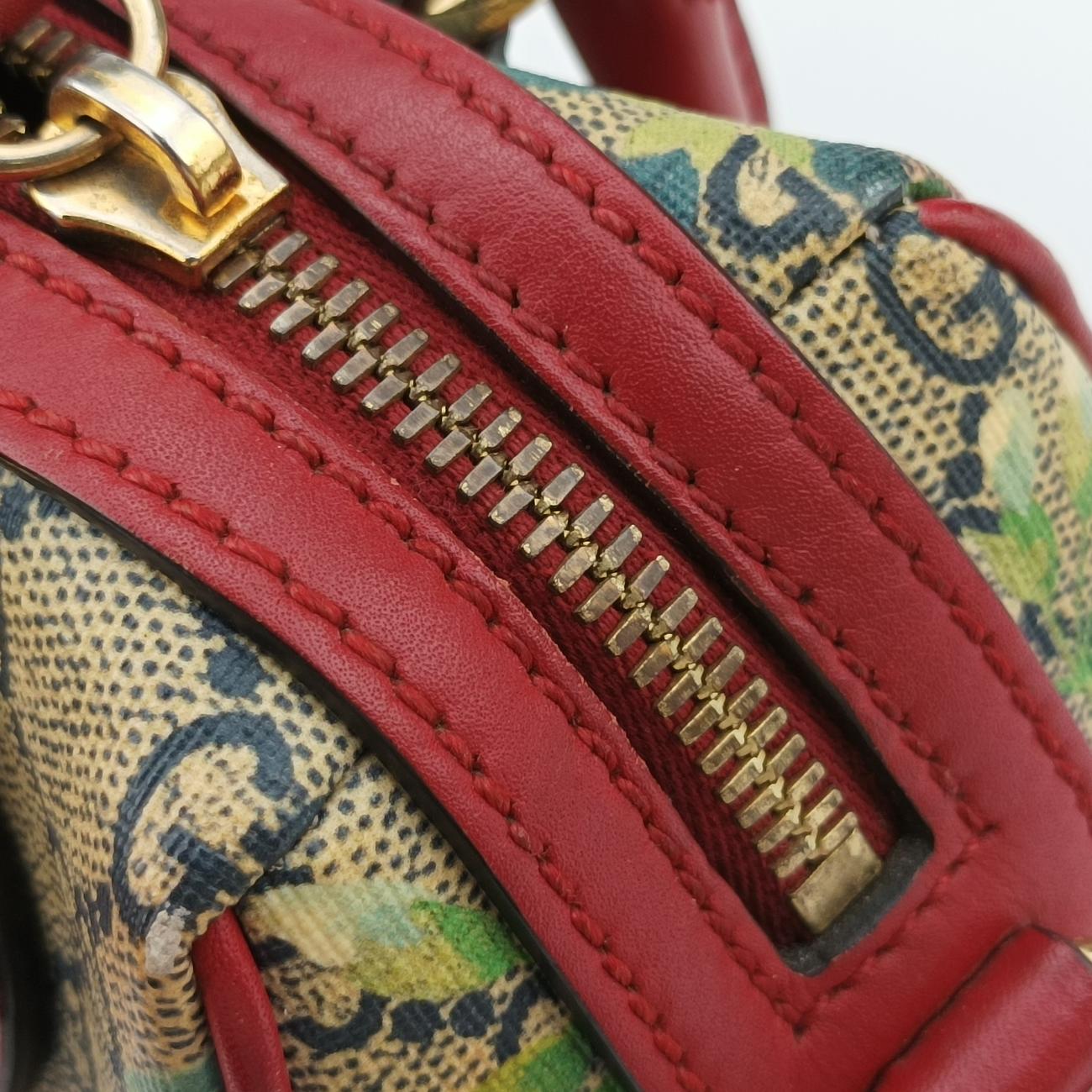 GG Bloomsbeige×multicolorPVC coated canvas546312E027754836GGブルームスベージュ×マルチカラーPVCコーティングキャンバス546312E027754836