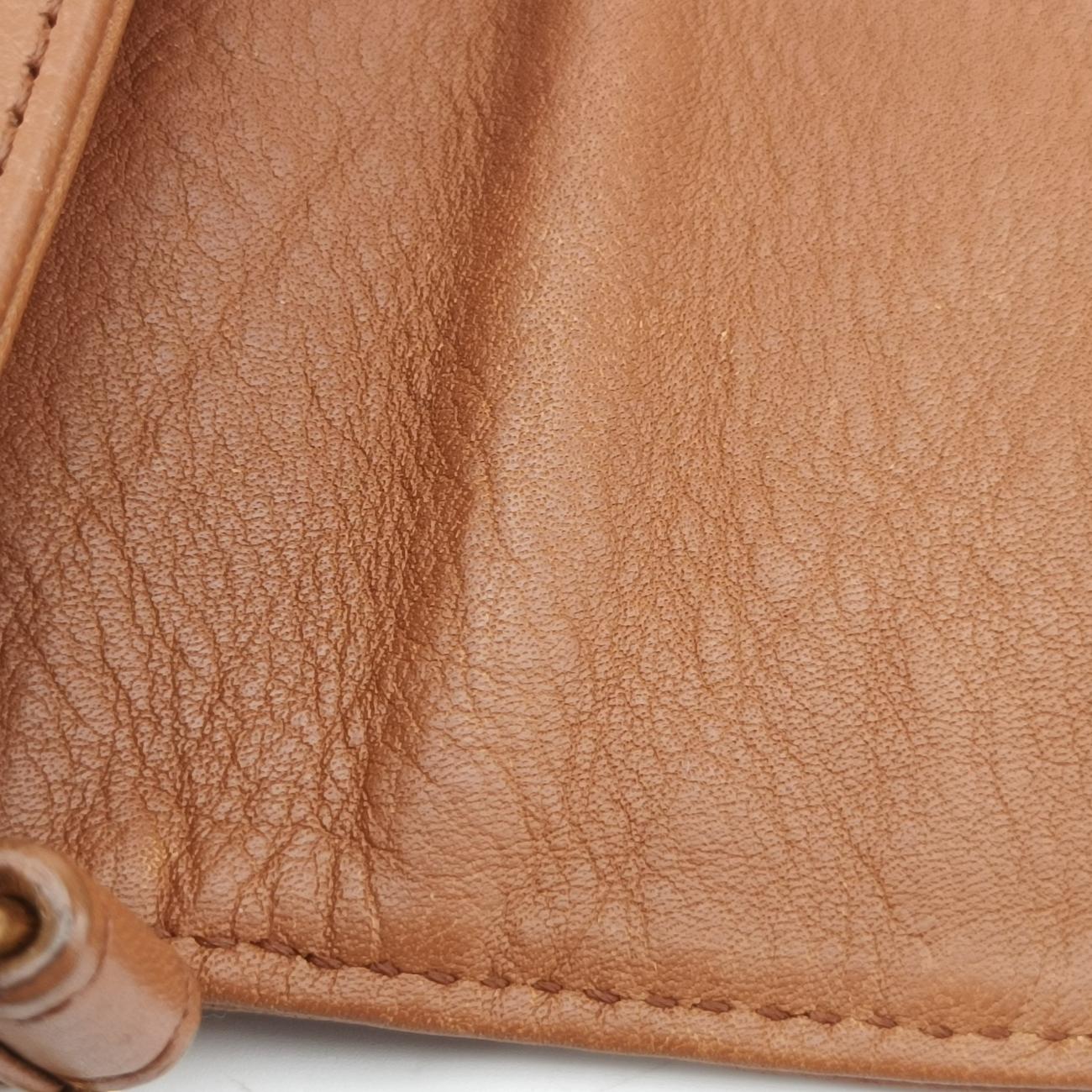 Fendista PochettebrownLeather8M02768M0276-ANG-128-2566フェンディスタ ポシェットブラウンレザー8M02768M0276-ANG-128-2566
