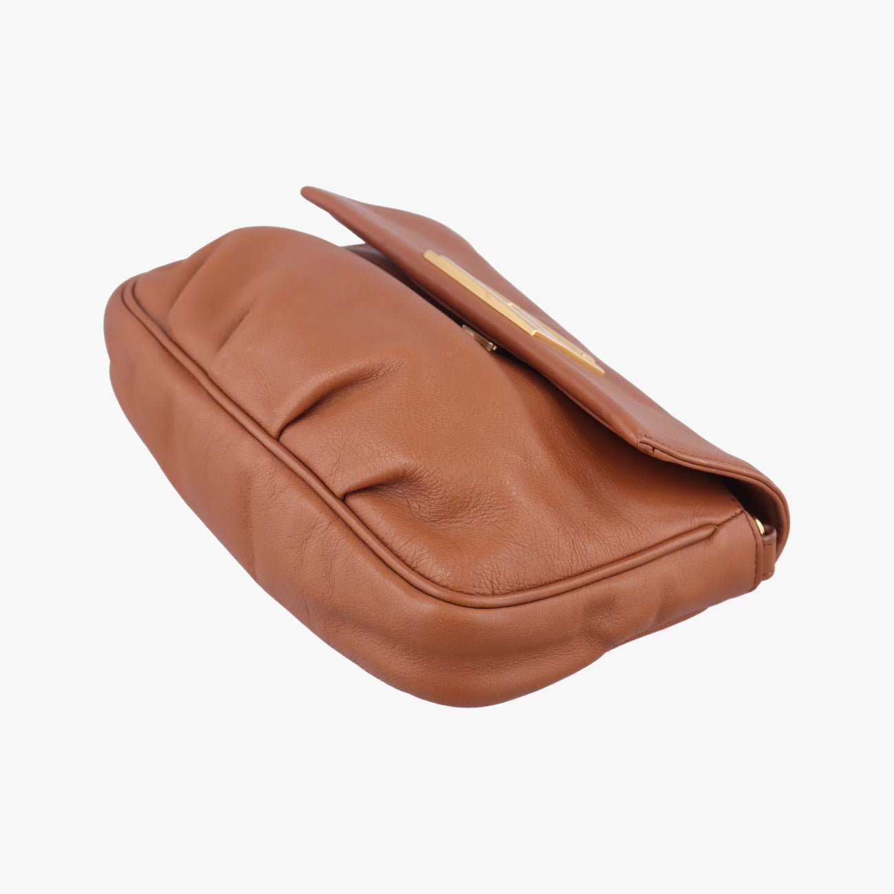 Fendista PochettebrownLeather8M02768M0276-ANG-128-2566フェンディスタ ポシェットブラウンレザー8M02768M0276-ANG-128-2566