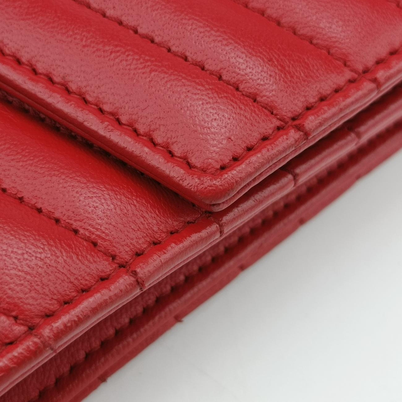MONOGRAM envelopeRedLeather556830YBJ556830.0119モノグラム エンヴェロップレッドレザー556830YBJ556830.0119