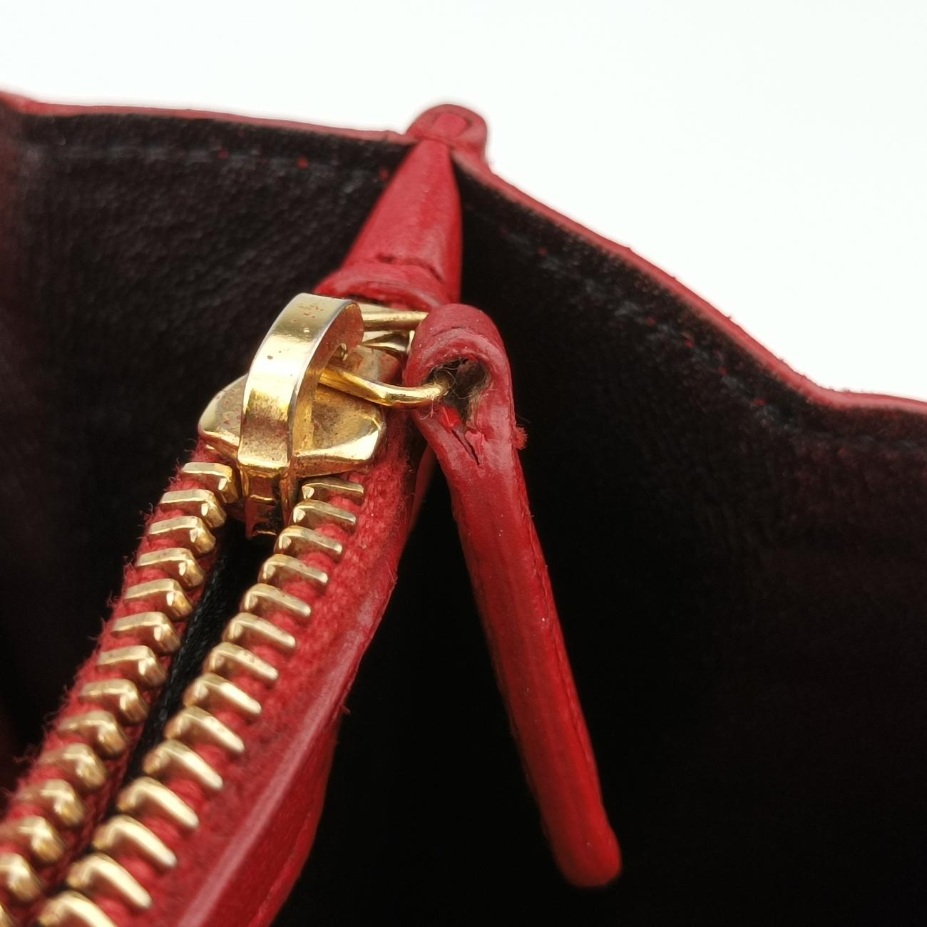 MONOGRAM envelopeRedLeather556830YBJ556830.0119モノグラム エンヴェロップレッドレザー556830YBJ556830.0119