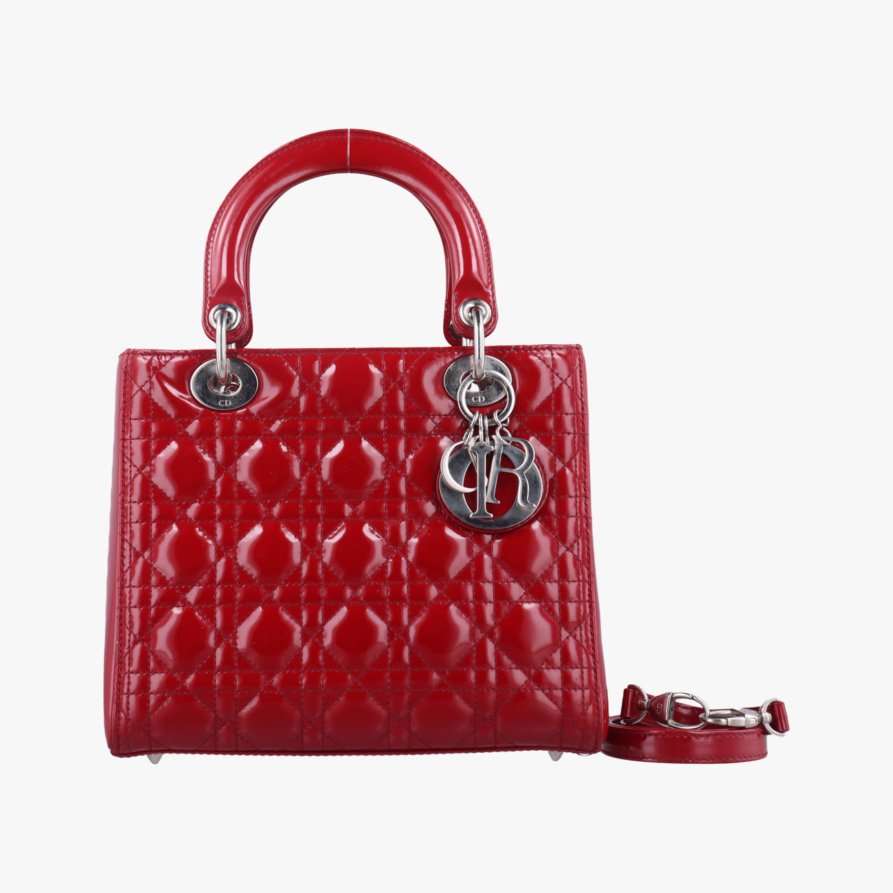 Lady DiorRedPatent16-BO-0131 Bレディディオールレッドパテント16-BO-0131 B