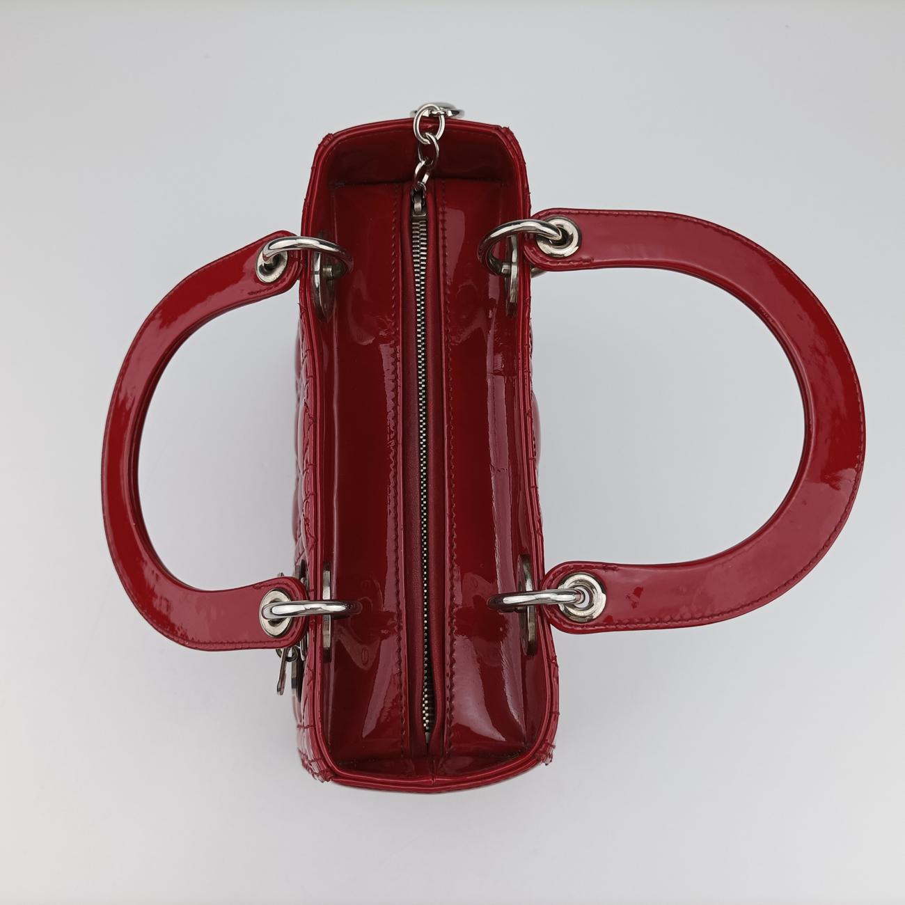 Lady DiorRedPatent16-BO-0131 Bレディディオールレッドパテント16-BO-0131 B