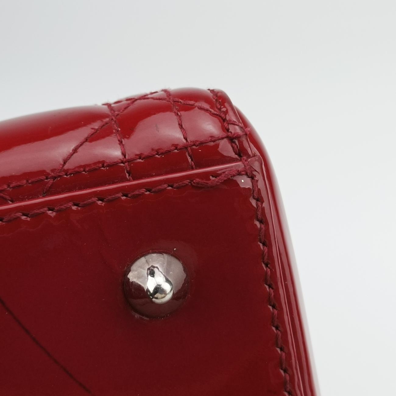 Lady DiorRedPatent16-BO-0131 Bレディディオールレッドパテント16-BO-0131 B