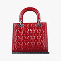 Lady DiorRedPatent16-BO-0131 Bレディディオールレッドパテント16-BO-0131 B