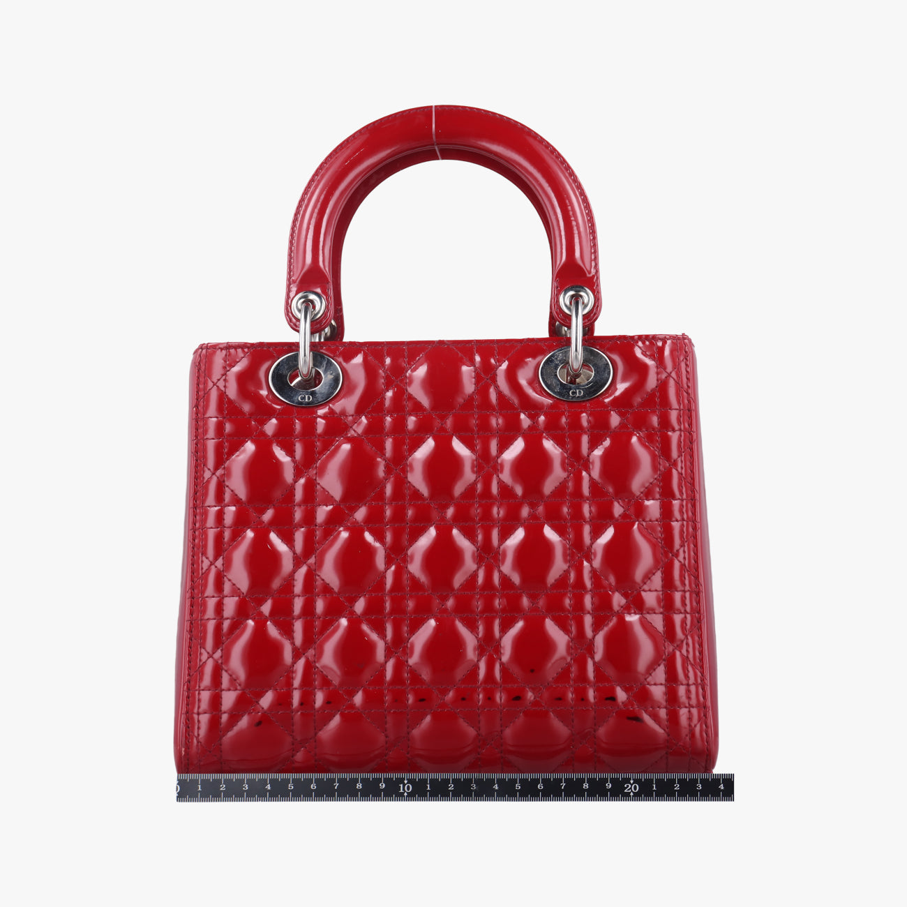 Lady DiorRedPatent16-BO-0131 Bレディディオールレッドパテント16-BO-0131 B