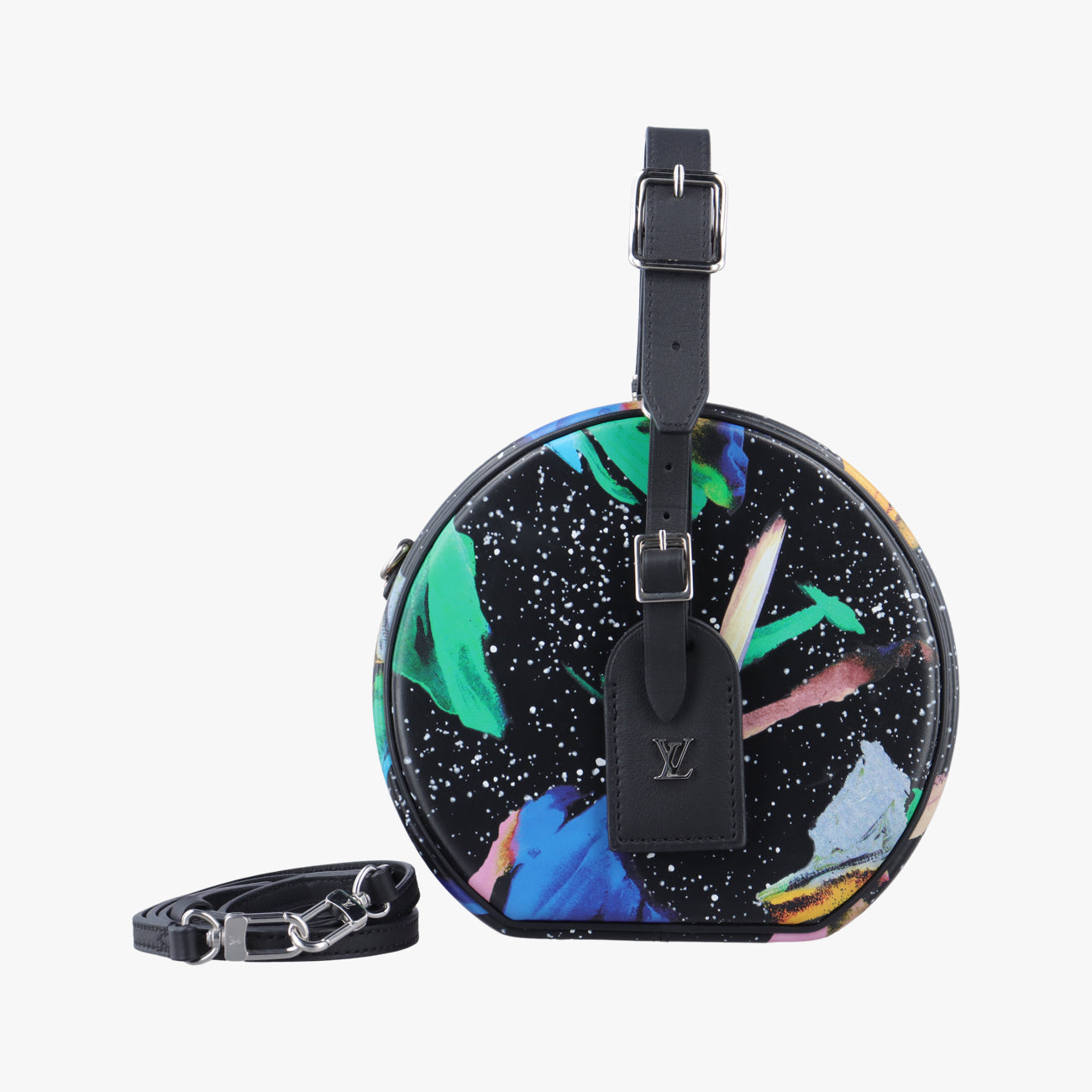 Petite BOITE ChapeauBlack×multicolorLeatherM53798PL0139プティット ボワット シャポーブラック×マルチカラーレザーM53798PL0139