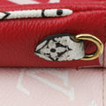 Pochette Double ZipRouge x MulticolorMonogram  GiantM67561GI1129 ICチップポシェットドゥーブルジップルージュ×マルチカラーモノグラム ジャイアントM67561GI1129 ICチップ