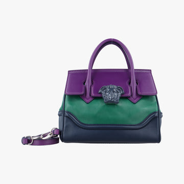 Palazzo EmpireGreen x Navy x PurpleLeatherCLG 244726825622パラッツォエンパイアグリーン×ネイビー×パープルレザーCLG 244726825622