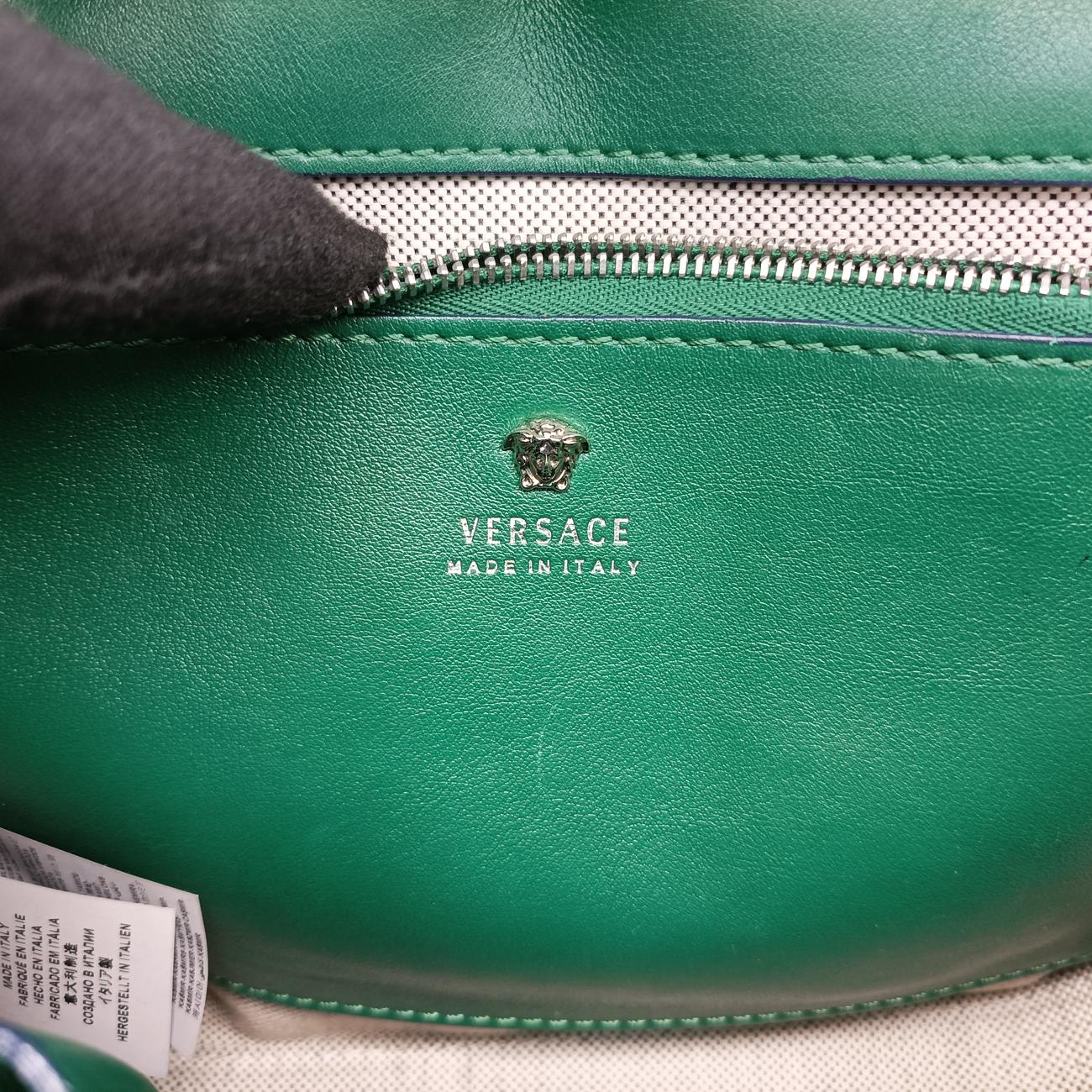 Palazzo EmpireGreen x Navy x PurpleLeatherCLG 244726825622パラッツォエンパイアグリーン×ネイビー×パープルレザーCLG 244726825622