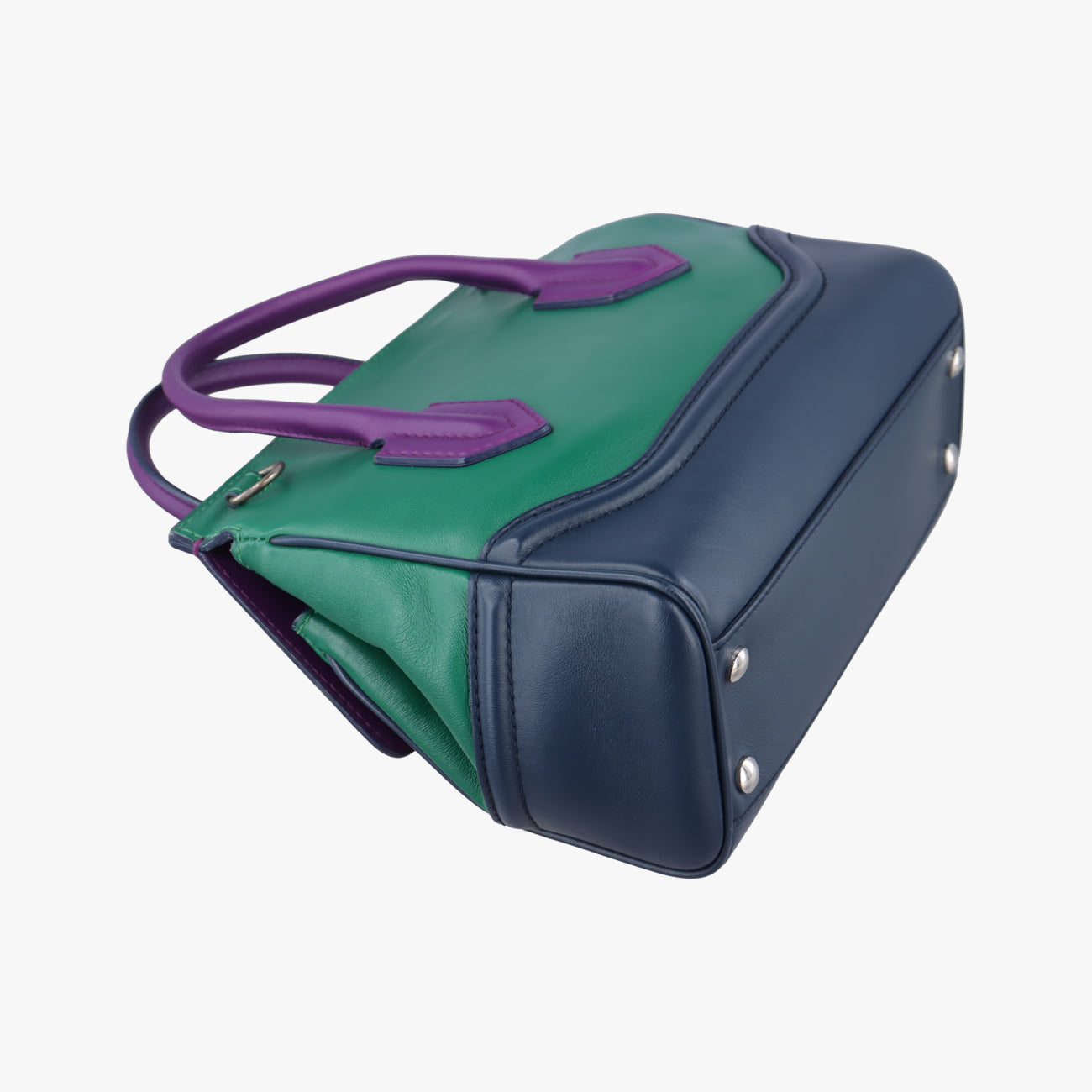 Palazzo EmpireGreen x Navy x PurpleLeatherCLG 244726825622パラッツォエンパイアグリーン×ネイビー×パープルレザーCLG 244726825622