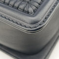 BOY CHANELNavy x Bordeaux x GunmetalLeatherA6708621537480ボーイシャネルネイビー×ボルドー×ガンメタリックレザーA6708621537480