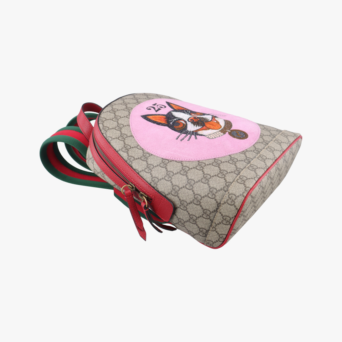 GG Supreme Bosco dog printBeige×MulticolourPVC coated canvas495621G025314327GGスプリームボスコ 犬プリントベージュ×マルチカラーPVCコーティングキャンバス495621G025314327