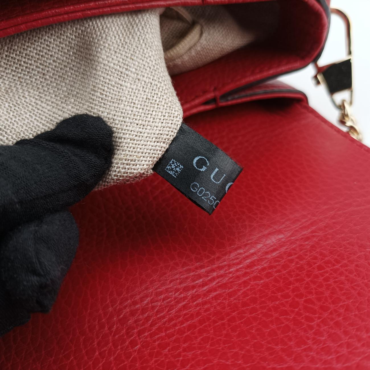 Interlocking GRedLeather510302G025022908インターロッキングGレッドレザー510302G025022908