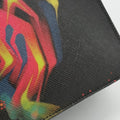 Lux Face Art TwinBlack×MulticolourSaffiano LeatherB2710K231ラックスフェイスアートツインブラック×マルチカラーサフィアーノレザーB2710K231