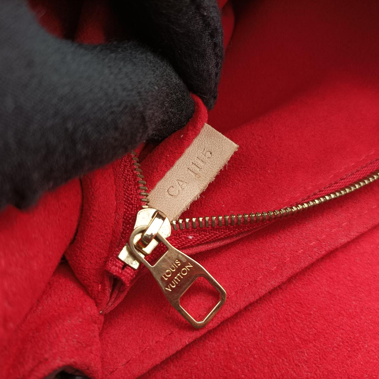 PALLAS ChainBrown×CERISEMonogram Canvas×calf leatherM41201CA1115パラス チェーンモノグラム/ブラウン系×スリーズモノグラムキャンバス×カーフレザーM41201CA1115