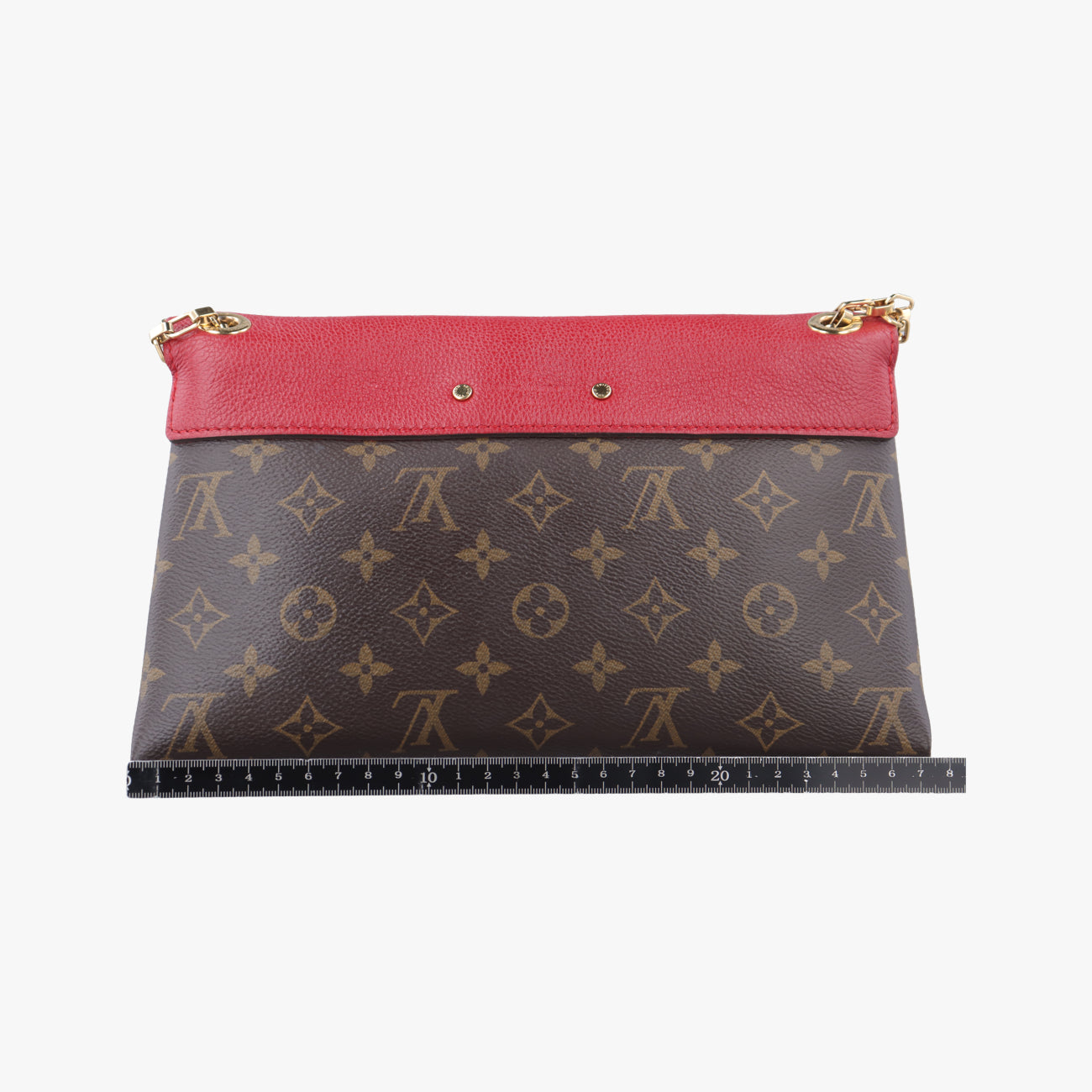 PALLAS ChainBrown×CERISEMonogram Canvas×calf leatherM41201CA1115パラス チェーンモノグラム/ブラウン系×スリーズモノグラムキャンバス×カーフレザーM41201CA1115